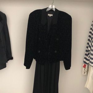 Armani blazer (authentic vintage) w/ skirt